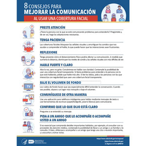 8 consejos para mejorar la comunicación al usar una cobertura facial