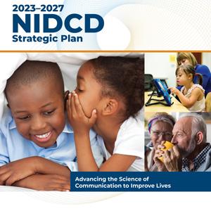 NIDCD 2023-2027 Strategic Plan cover thumbnail.